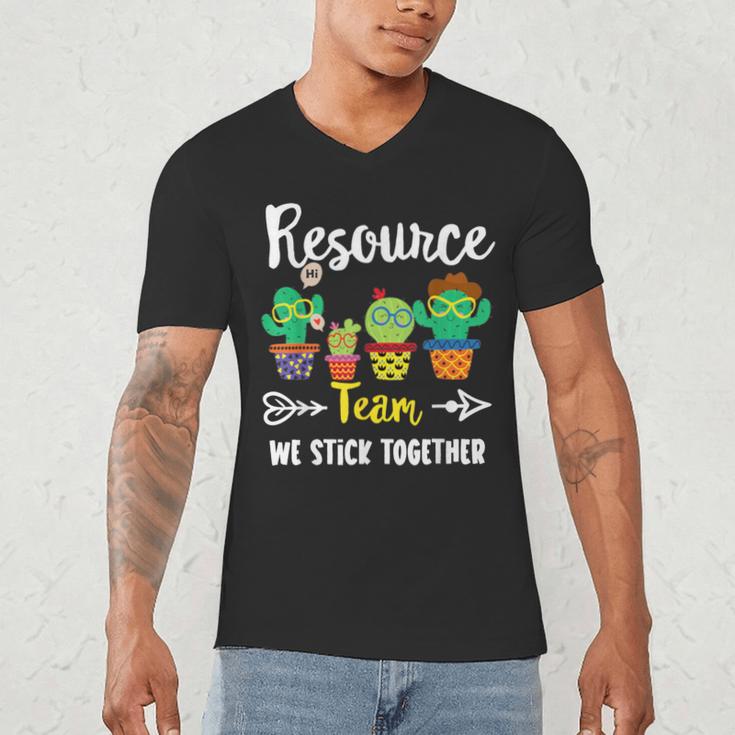 Resource Team Cactus Crew Resource Teacher Squad Men's V-Neck T-Shirt, novelty gifts, funny gifts Resource Team Cactus Crew Resource Teacher Squad Men's V-Neck T-Shirt, novelty gifts, funny gifts