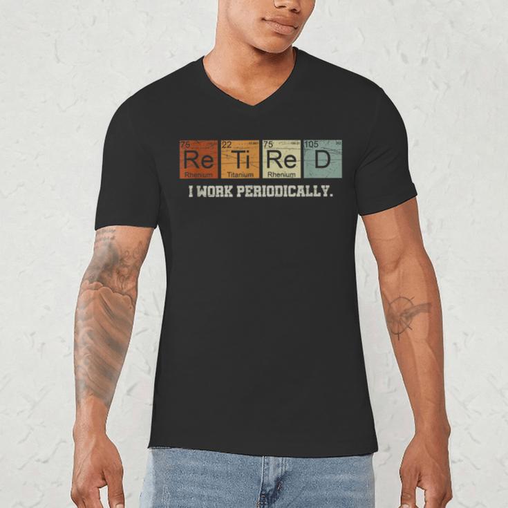 Retired Chemistry Teacher Science Retirement Chemistry Men's V-Neck T-Shirt, novelty gifts, funny gifts Retired Chemistry Teacher Science Retirement Chemistry Men's V-Neck T-Shirt, novelty gifts, funny gifts