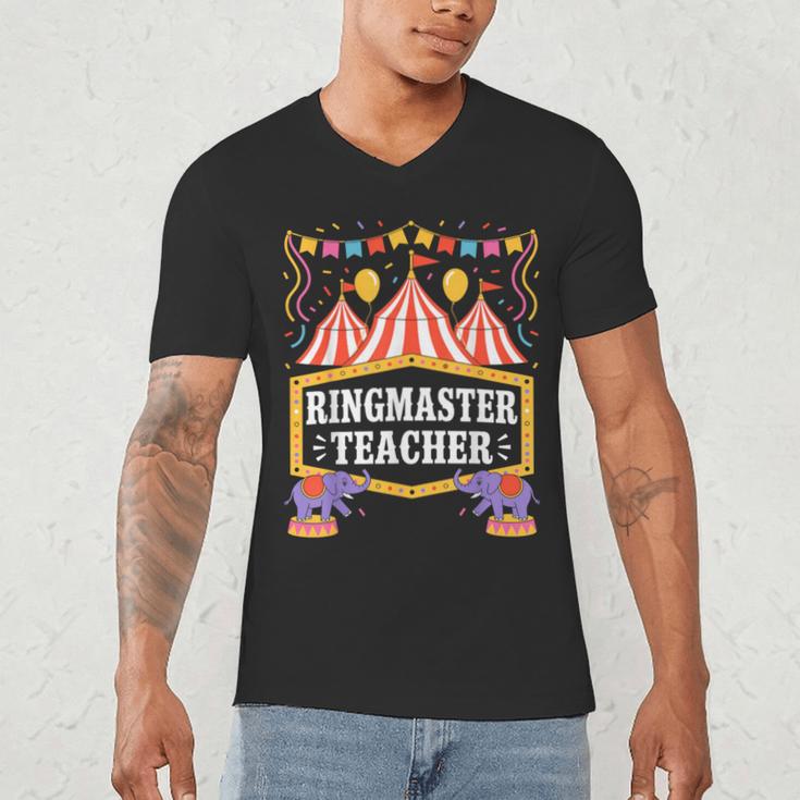 Ringmaster Teacher Circus Party Ringmaster Carnival Men's V-Neck T-Shirt, novelty gifts, funny gifts Ringmaster Teacher Circus Party Ringmaster Carnival Men's V-Neck T-Shirt, novelty gifts, funny gifts