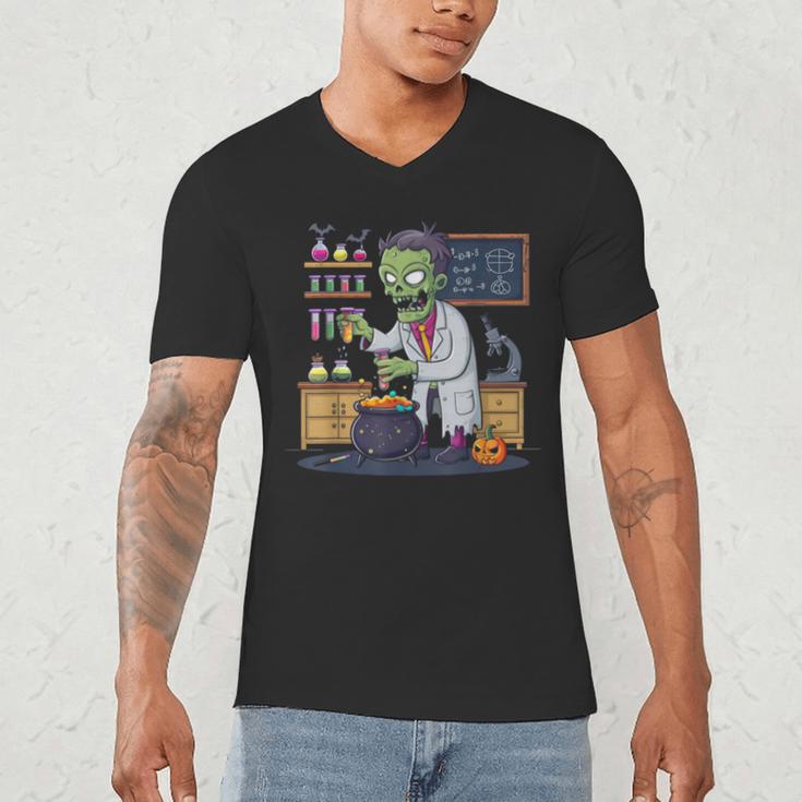 Science Teacher Halloween Shirt Zombie Chemistry Scientist Men's V-Neck T-Shirt, novelty gifts, funny gifts Science Teacher Halloween Shirt Zombie Chemistry Scientist Men's V-Neck T-Shirt, novelty gifts, funny gifts