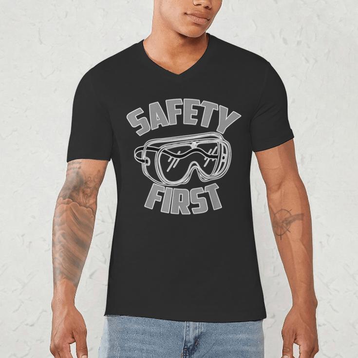 Science Teacher Shirt Safety First STEM STEAM Shirt Men's V-Neck T-Shirt, novelty gifts, funny gifts Science Teacher Shirt Safety First STEM STEAM Shirt Men's V-Neck T-Shirt, novelty gifts, funny gifts