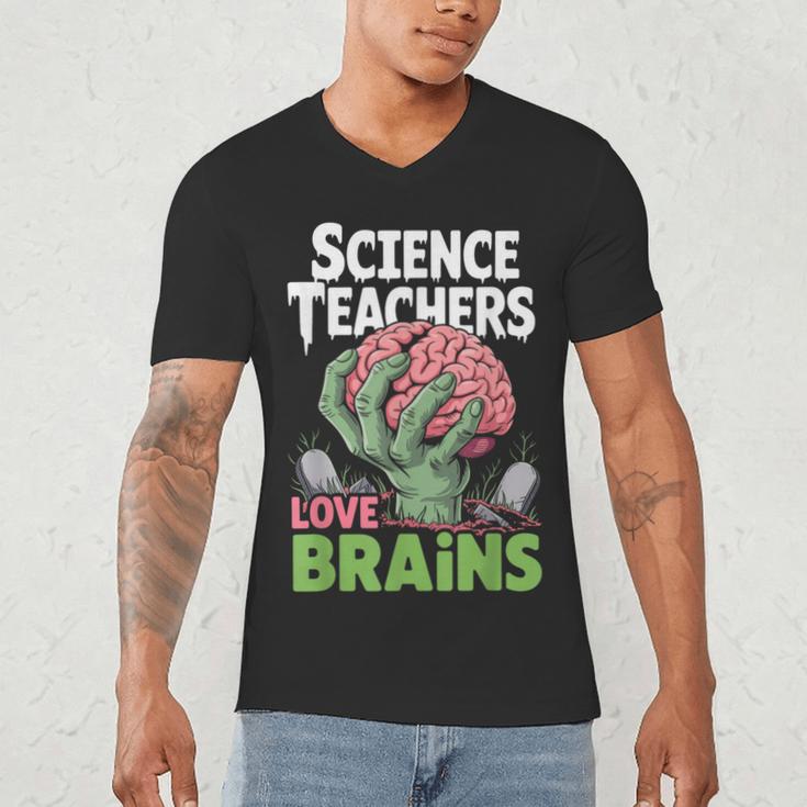Science Teachers Love Brains Shirt Men Women Halloween Men's V-Neck T-Shirt, novelty gifts, funny gifts Science Teachers Love Brains Shirt Men Women Halloween Men's V-Neck T-Shirt, novelty gifts, funny gifts