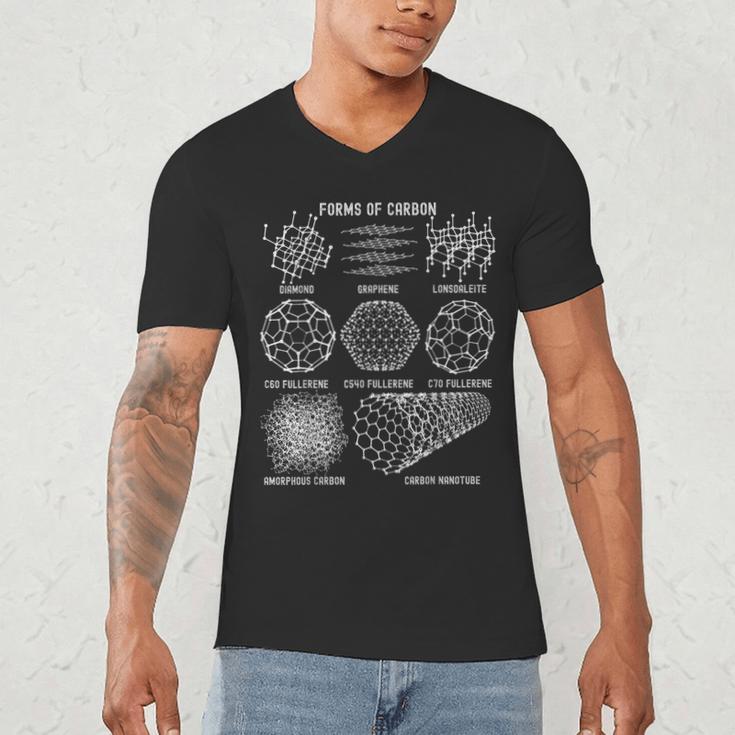 Sheldon Nerdy Forms Carbon Nanotubes Chemistry Teacher Geek Men's V-Neck T-Shirt, novelty gifts, funny gifts