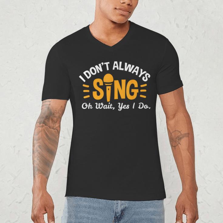 Singer Musician Music Musical Teacher Singing Men's V-Neck T-Shirt, novelty gifts, funny gifts