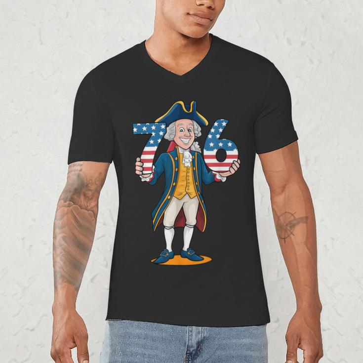 Six Seven 6 7 7 6 George Washington Teacher American Men's V-Neck T-Shirt, novelty gifts, funny gifts Six Seven 6 7 7 6 George Washington Teacher American Men's V-Neck T-Shirt, novelty gifts, funny gifts