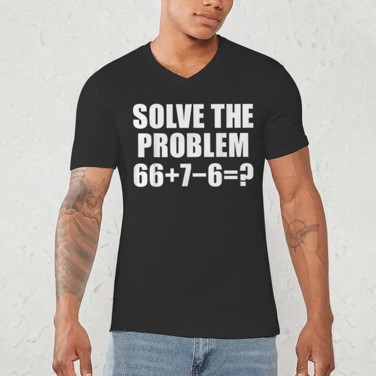 Solve The Problem 67 Meme Six Seven Elementary Math Teacher Men's V-Neck T-Shirt, novelty gifts, funny gifts Solve The Problem 67 Meme Six Seven Elementary Math Teacher Men's V-Neck T-Shirt, novelty gifts, funny gifts