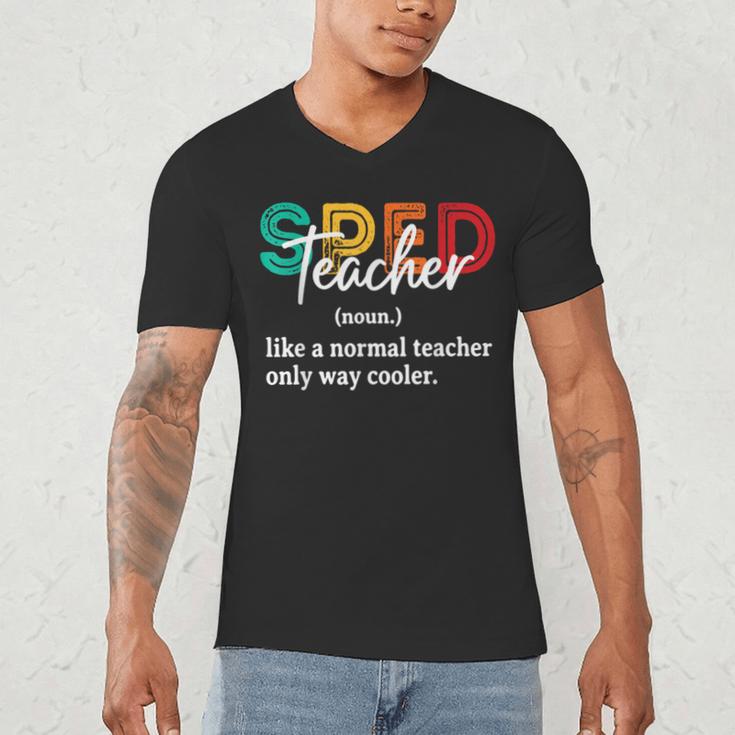Special Education For Men Women SPED Teacher Men's V-Neck T-Shirt, novelty gifts, funny gifts Special Education For Men Women SPED Teacher Men's V-Neck T-Shirt, novelty gifts, funny gifts