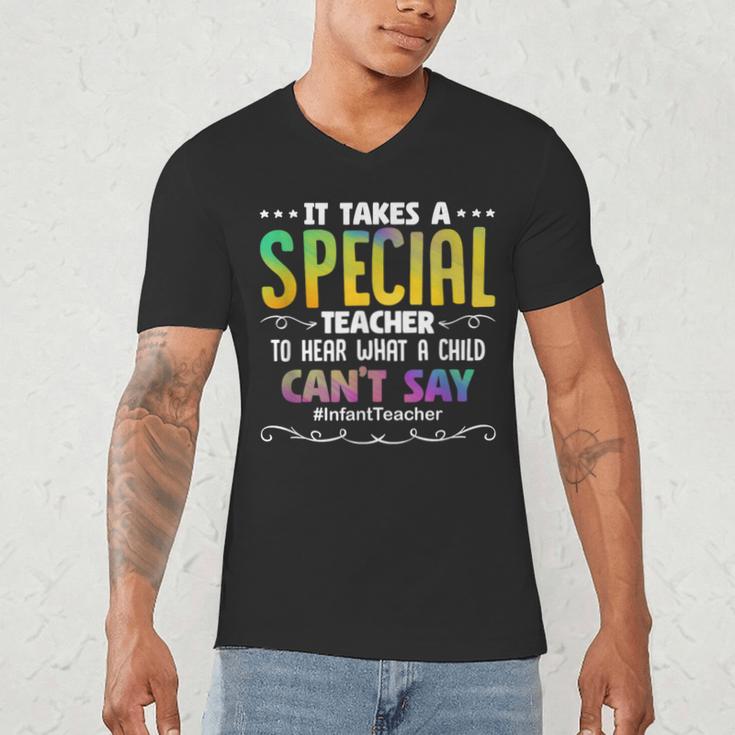 Special Teacher Daycare School Childcare Infant Teacher Men's V-Neck T-Shirt, novelty gifts, funny gifts Special Teacher Daycare School Childcare Infant Teacher Men's V-Neck T-Shirt, novelty gifts, funny gifts
