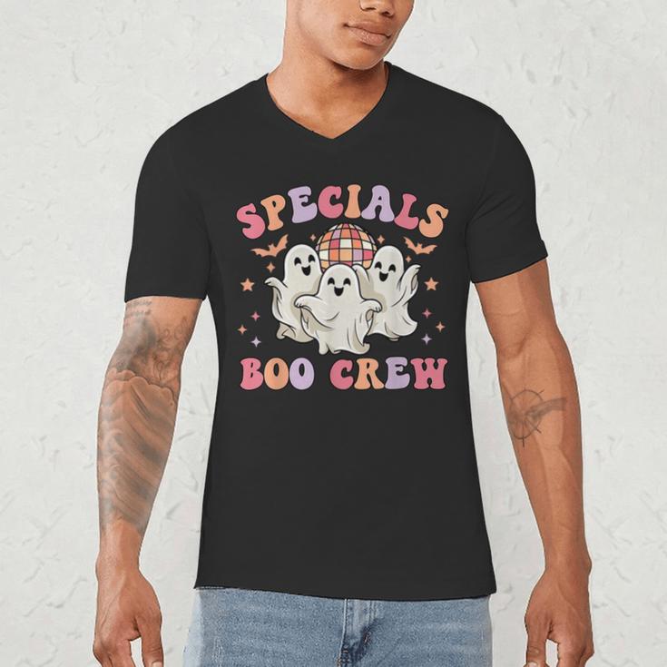 Specials Boo Crew Art Music Pe Tech Teacher Ghost Halloween Men's V-Neck T-Shirt, novelty gifts, funny gifts Specials Boo Crew Art Music Pe Tech Teacher Ghost Halloween Men's V-Neck T-Shirt, novelty gifts, funny gifts