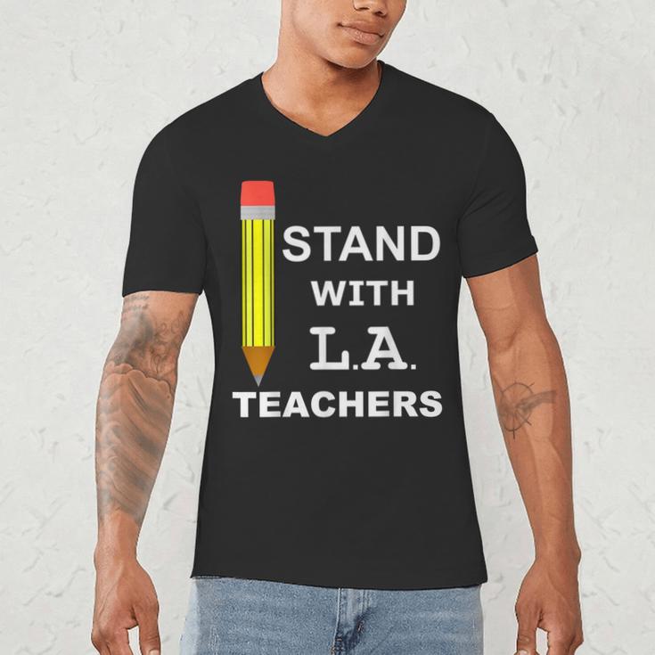 Stand With LA Teachers Tshirt United Los Angeles T Shirt Men Women Kids Men's V-Neck T-Shirt, novelty gifts, funny gifts Stand With LA Teachers Tshirt United Los Angeles T Shirt Men Women Kids Men's V-Neck T-Shirt, novelty gifts, funny gifts