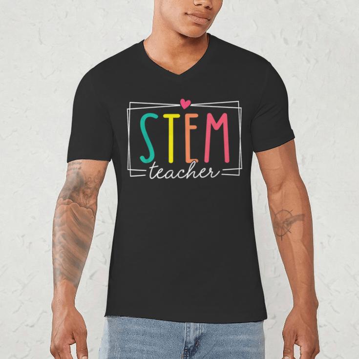 STEM Teacher Science Appreciation Women Back To School Men's V-Neck T-Shirt, novelty gifts, funny gifts STEM Teacher Science Appreciation Women Back To School Men's V-Neck T-Shirt, novelty gifts, funny gifts