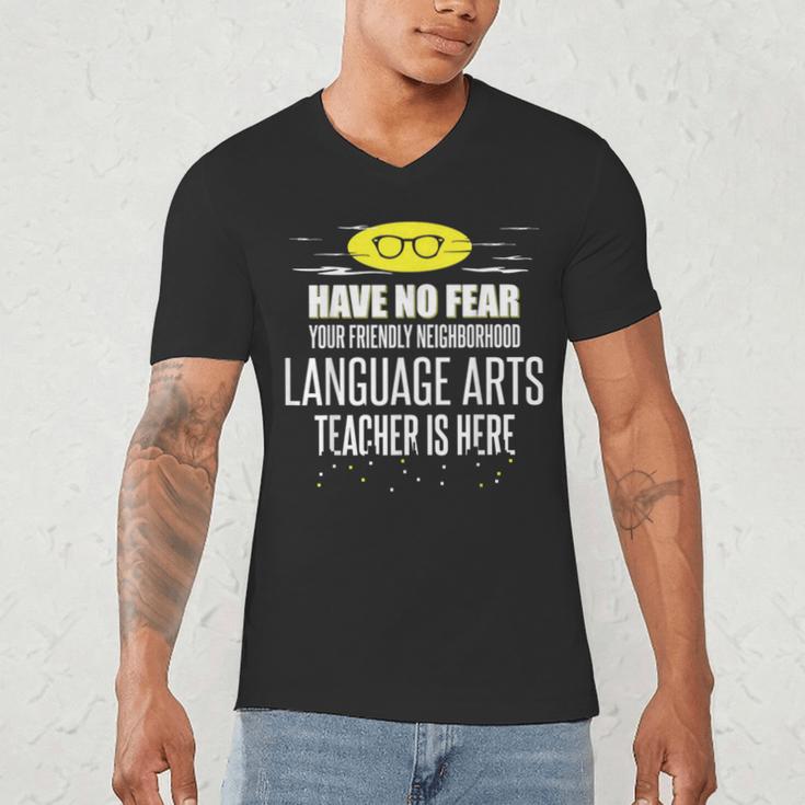 Super Language Arts Teacher Have No Fear T-Shirt Men's V-Neck T-Shirt, novelty gifts, funny gifts Super Language Arts Teacher Have No Fear T-Shirt Men's V-Neck T-Shirt, novelty gifts, funny gifts