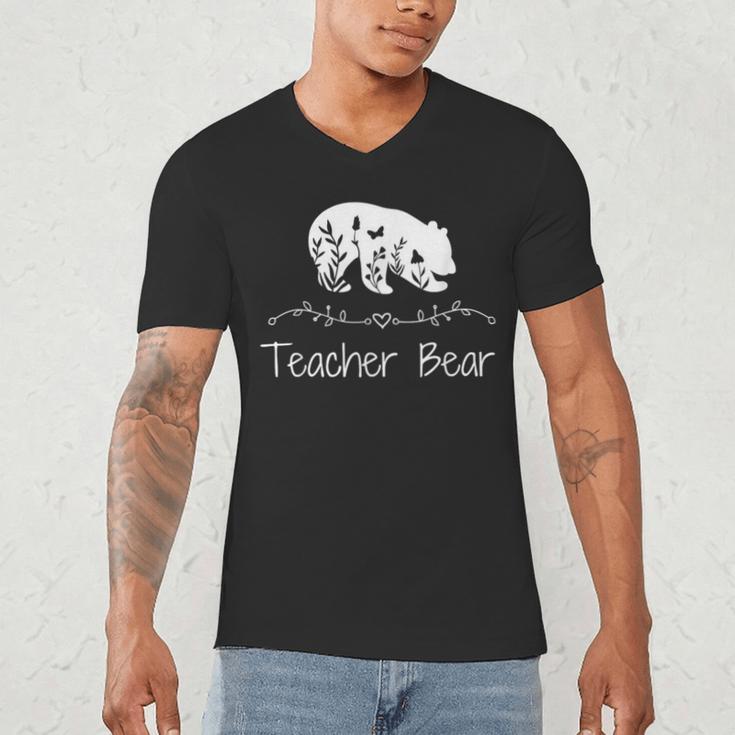 Teacher Bear For Educators Teacher Appreciation Men's V-Neck T-Shirt, novelty gifts, funny gifts Teacher Bear For Educators Teacher Appreciation Men's V-Neck T-Shirt, novelty gifts, funny gifts