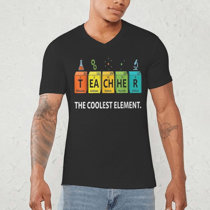 Teacher The Coolest Element Chemistry Periodic Table Science Men's V-Neck T-Shirt, novelty gifts, funny gifts Teacher The Coolest Element Chemistry Periodic Table Science Men's V-Neck T-Shirt, novelty gifts, funny gifts