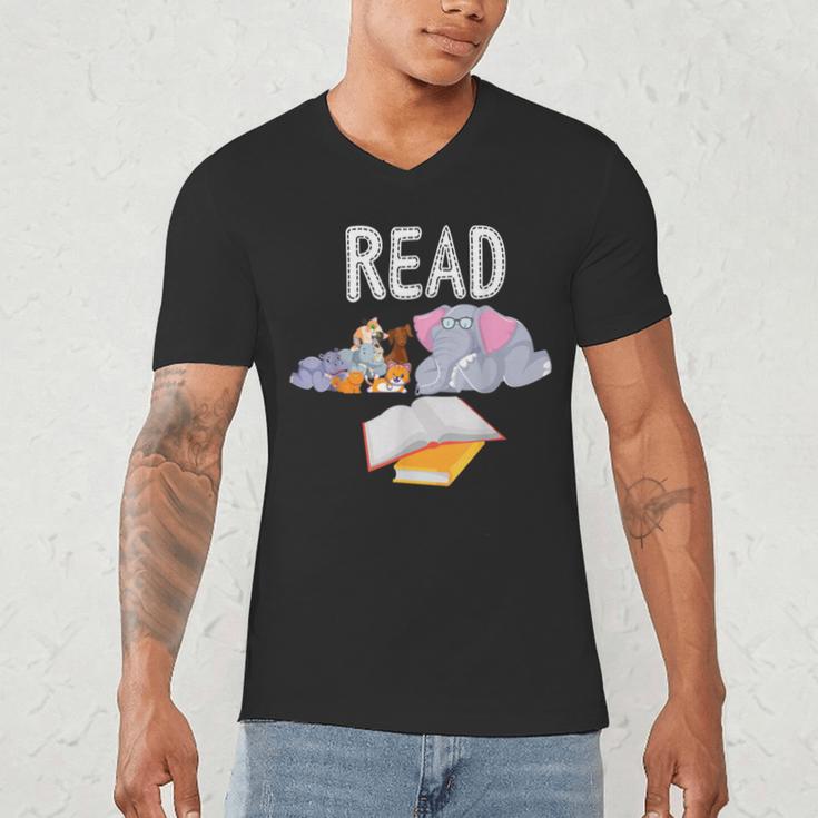 Teacher Library Read Book Club Piggie Elephant Pigeons Men Women Kids Men's V-Neck T-Shirt, novelty gifts, funny gifts Teacher Library Read Book Club Piggie Elephant Pigeons Men Women Kids Men's V-Neck T-Shirt, novelty gifts, funny gifts