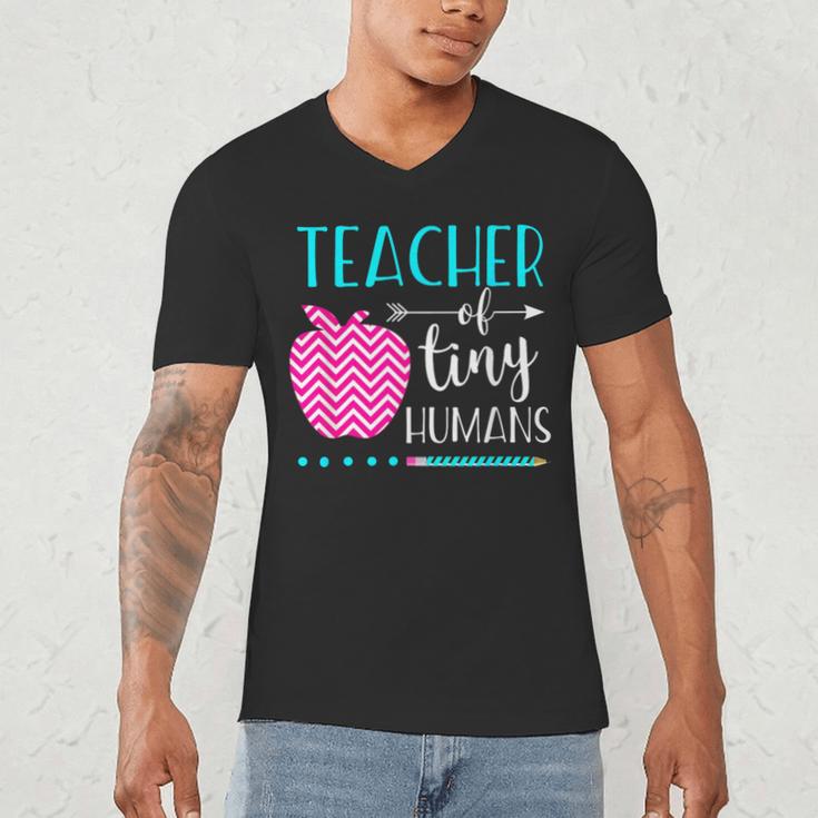 Teacher Of Tiny Humans Preschool Pre K Kindergarten Teacher Men's V-Neck T-Shirt, novelty gifts, funny gifts Teacher Of Tiny Humans Preschool Pre K Kindergarten Teacher Men's V-Neck T-Shirt, novelty gifts, funny gifts