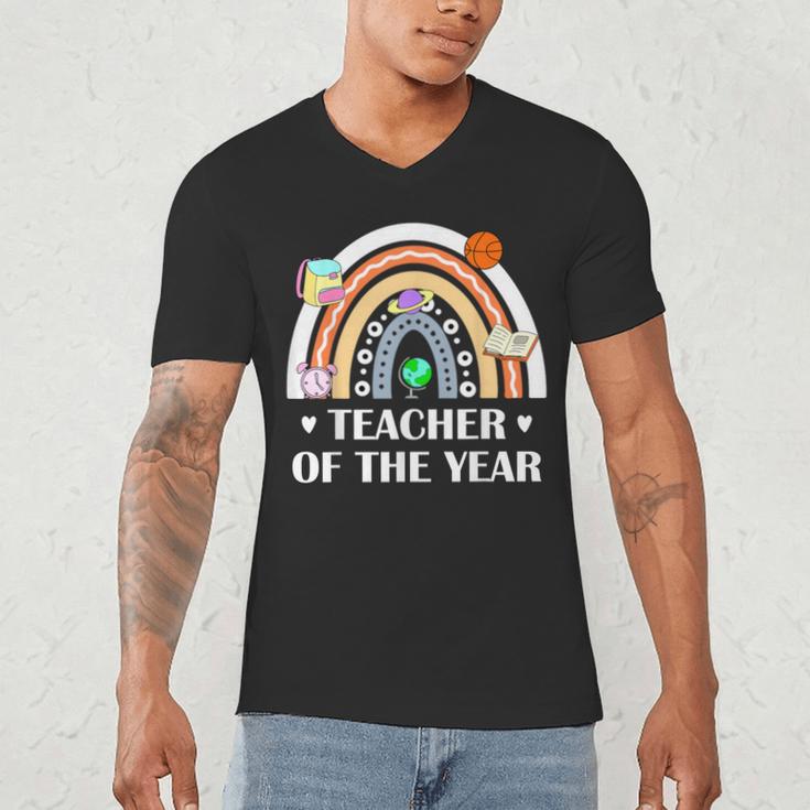 Teacher Of The Year Best Teacher Ever Men Women Men's V-Neck T-Shirt, novelty gifts, funny gifts Teacher Of The Year Best Teacher Ever Men Women Men's V-Neck T-Shirt, novelty gifts, funny gifts