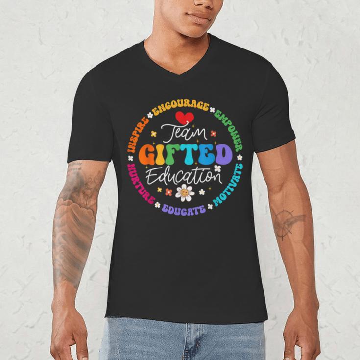 Team Ed Education Teacher Appreciation Back To School Men's V-Neck T-Shirt, novelty gifts, funny gifts Team Ed Education Teacher Appreciation Back To School Men's V-Neck T-Shirt, novelty gifts, funny gifts