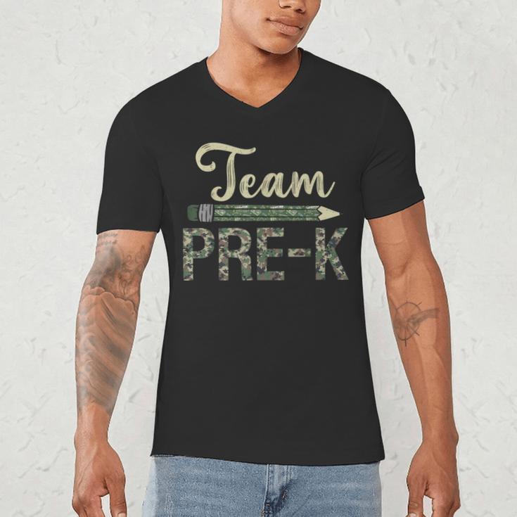 Team Pre-K Camo Pre-K Teacher Camouflage Men's V-Neck T-Shirt, novelty gifts, funny gifts Team Pre-K Camo Pre-K Teacher Camouflage Men's V-Neck T-Shirt, novelty gifts, funny gifts