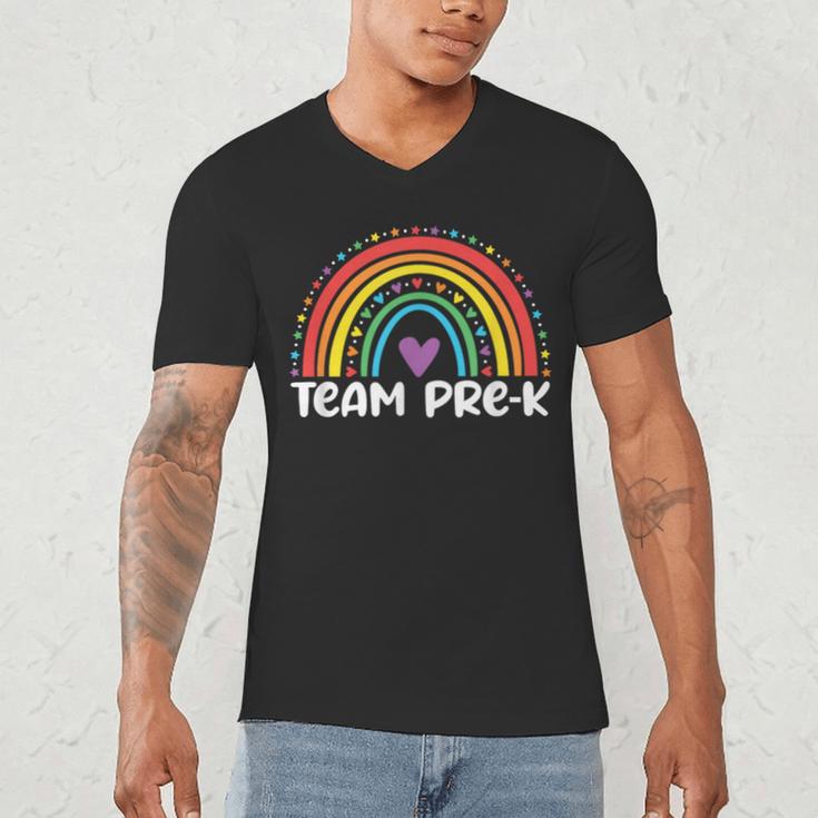 Team Pre-K Teacher Crew Squad Hello Back School Graduation Men's V-Neck T-Shirt, novelty gifts, funny gifts Team Pre-K Teacher Crew Squad Hello Back School Graduation Men's V-Neck T-Shirt, novelty gifts, funny gifts