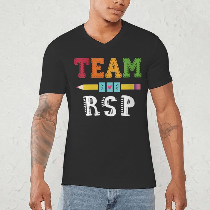 Team RSP RSP Teacher Kindergarten Teacher Men's V-Neck T-Shirt, novelty gifts, funny gifts Team RSP RSP Teacher Kindergarten Teacher Men's V-Neck T-Shirt, novelty gifts, funny gifts