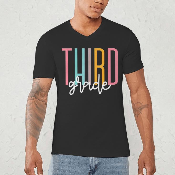 Third Grade Girls Boys Teacher Team 3rd Grade Squad Men's V-Neck T-Shirt, novelty gifts, funny gifts Third Grade Girls Boys Teacher Team 3rd Grade Squad Men's V-Neck T-Shirt, novelty gifts, funny gifts