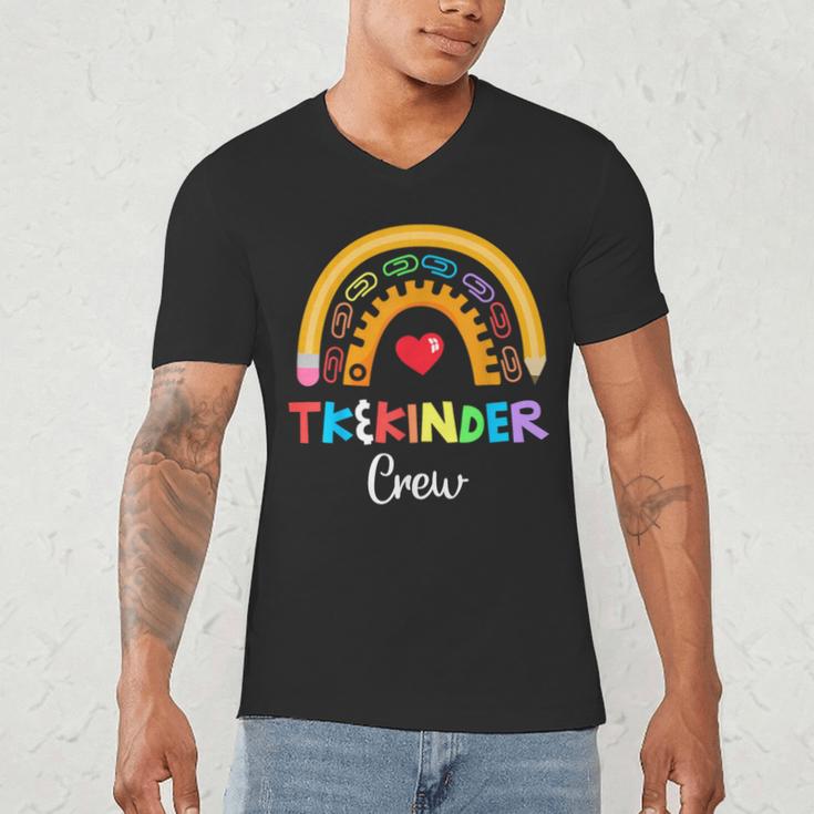 TK And Kinder Crew TK Teacher Transitional Kindergarten PreK Men's V-Neck T-Shirt, novelty gifts, funny gifts TK And Kinder Crew TK Teacher Transitional Kindergarten PreK Men's V-Neck T-Shirt, novelty gifts, funny gifts