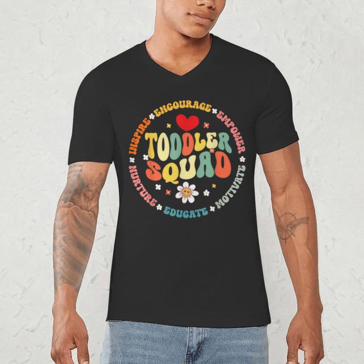 Toddler Squad Pre-K Teacher Pre School Back To School Men's V-Neck T-Shirt, novelty gifts, funny gifts Toddler Squad Pre-K Teacher Pre School Back To School Men's V-Neck T-Shirt, novelty gifts, funny gifts