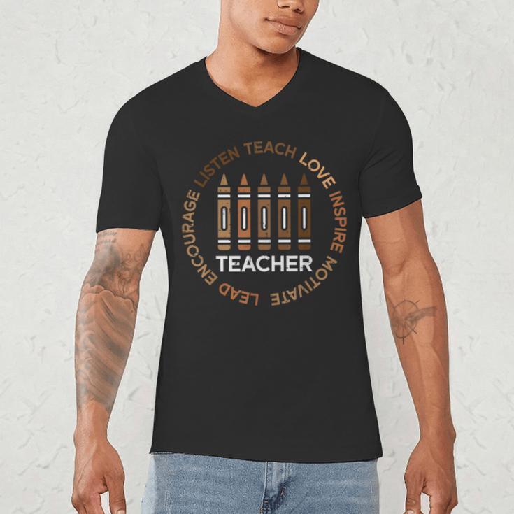 History Teacher Teach Love African American Men Women Men's V-Neck T-Shirt, novelty gifts, funny gifts History Teacher Teach Love African American Men Women Men's V-Neck T-Shirt, novelty gifts, funny gifts