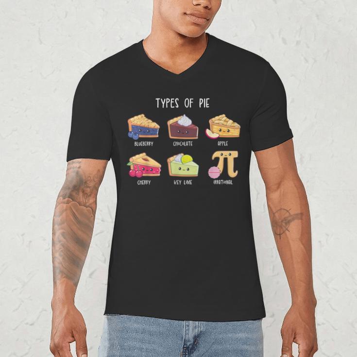 Types Of Pie Pi Day Math Teacher Geek 314 Math Pun Men's V-Neck T-Shirt, novelty gifts, funny gifts Types Of Pie Pi Day Math Teacher Geek 314 Math Pun Men's V-Neck T-Shirt, novelty gifts, funny gifts
