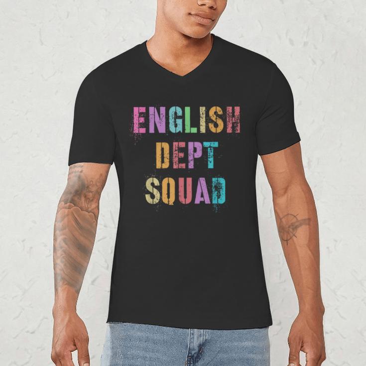 Vintage ENGLISH DEPT SQUAD Back To School Teacher Student Men's V-Neck T-Shirt, novelty gifts, funny gifts Vintage ENGLISH DEPT SQUAD Back To School Teacher Student Men's V-Neck T-Shirt, novelty gifts, funny gifts