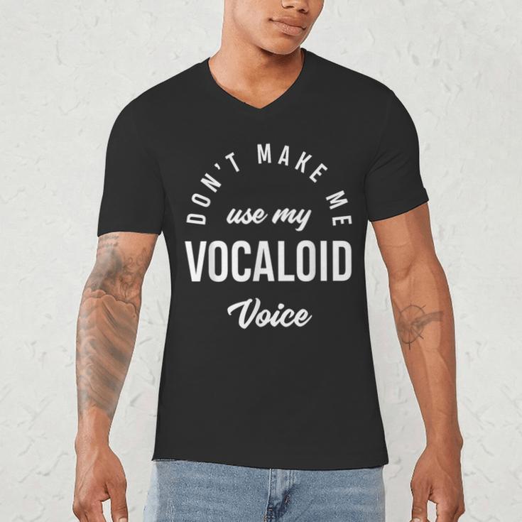 Vocaloid Voice Vocal Music Teacher Singer Singing Men's V-Neck T-Shirt, novelty gifts, funny gifts Vocaloid Voice Vocal Music Teacher Singer Singing Men's V-Neck T-Shirt, novelty gifts, funny gifts