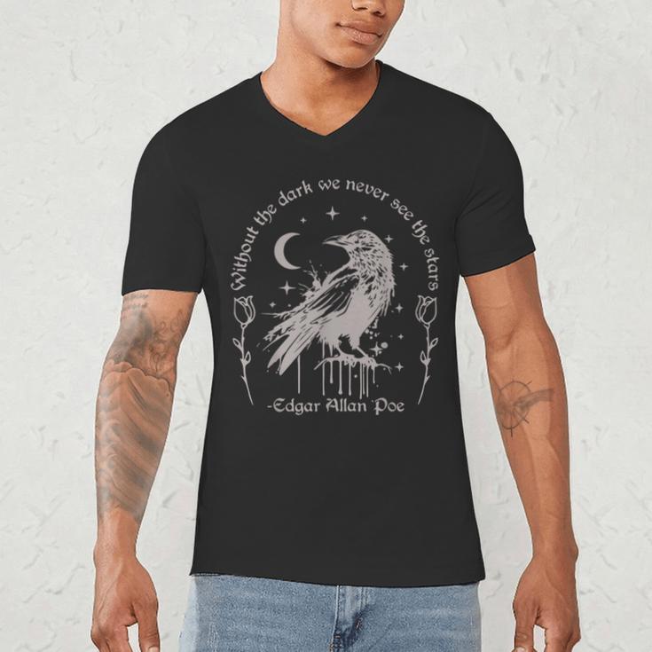 Without The Dark We Never See The Stars Teacher Men's V-Neck T-Shirt, novelty gifts, funny gifts Without The Dark We Never See The Stars Teacher Men's V-Neck T-Shirt, novelty gifts, funny gifts