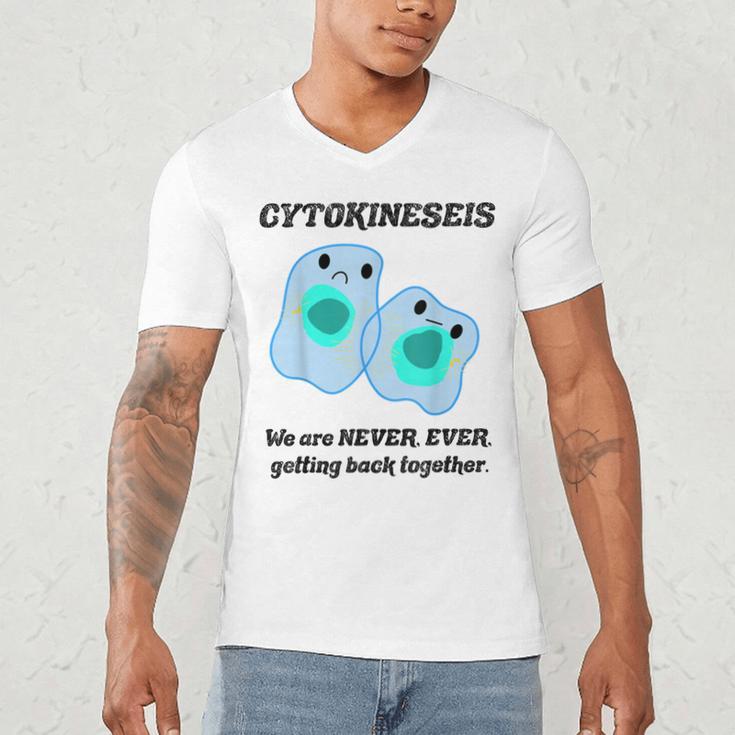 Biology T Shirts Science Biology Teacher Idea Men's V-Neck T-Shirt, novelty gifts, funny gifts