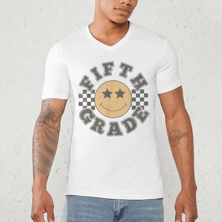 Fifth Grade Teacher First Day Of 5th Grade Back To School Men's V-Neck T-Shirt, novelty gifts, funny gifts Fifth Grade Teacher First Day Of 5th Grade Back To School Men's V-Neck T-Shirt, novelty gifts, funny gifts