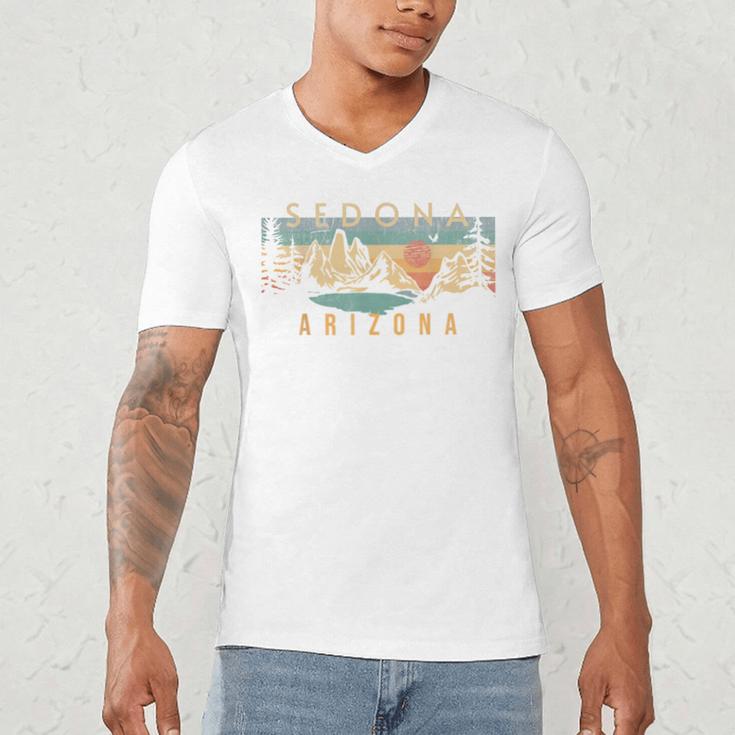 Sedona Men's V-Neck T-Shirt, novelty gifts, funny gifts