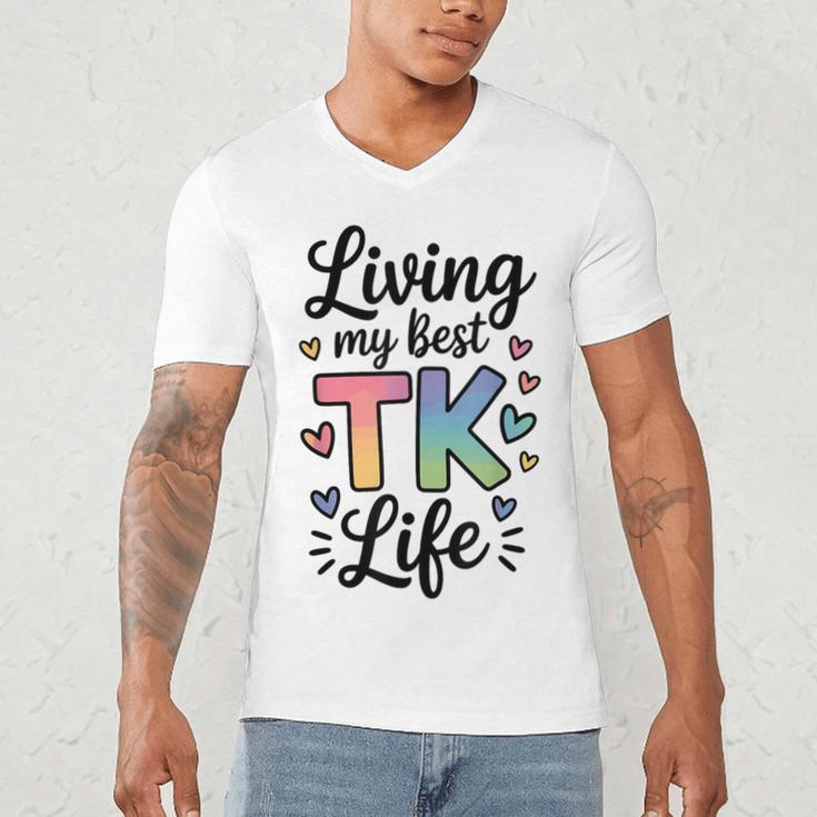 Transitional Kindergarten TK Teacher Men's V-Neck T-Shirt, novelty gifts, funny gifts Transitional Kindergarten TK Teacher Men's V-Neck T-Shirt, novelty gifts, funny gifts
