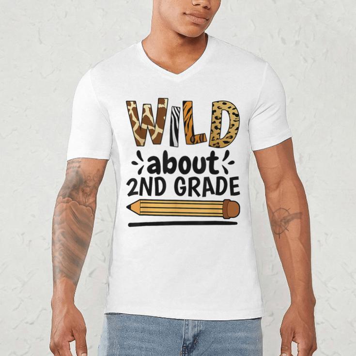 Wild About 2Nd Grade School Grade Teacher Men's V-Neck T-Shirt, novelty gifts, funny gifts Wild About 2Nd Grade School Grade Teacher Men's V-Neck T-Shirt, novelty gifts, funny gifts