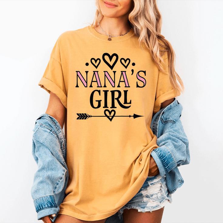 Granddaughter Nanas Girl Women's Comfort Colors T-Shirt