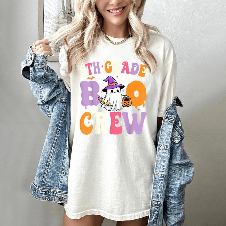 5th Grade Boo Crew Spooky Fifth Grade Halloween Teacher Women's Comfort Colors T-Shirt