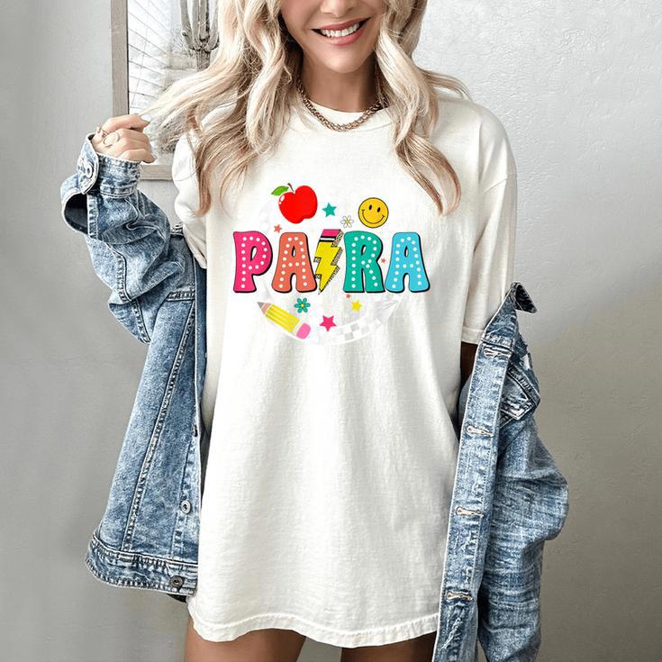 Back To School Para For Men Women Teacher Women's Comfort Colors T-Shirt
