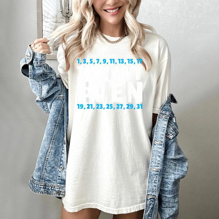I Can't Even Math Mathematics Teacher Women's Comfort Colors T-Shirt