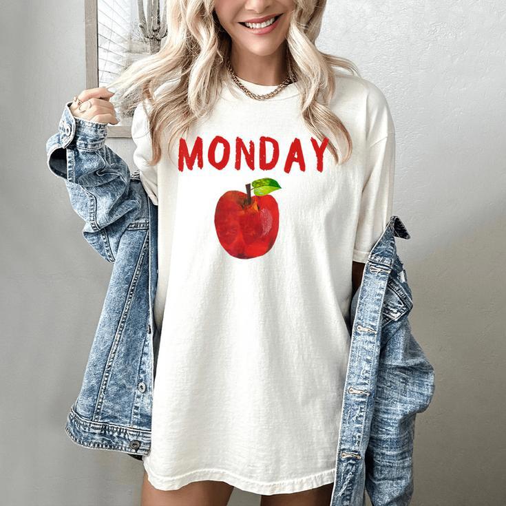 Caterpillar Friday Fruit Kindergarten Teacher Men Women Kids Women's Comfort Colors T-Shirt