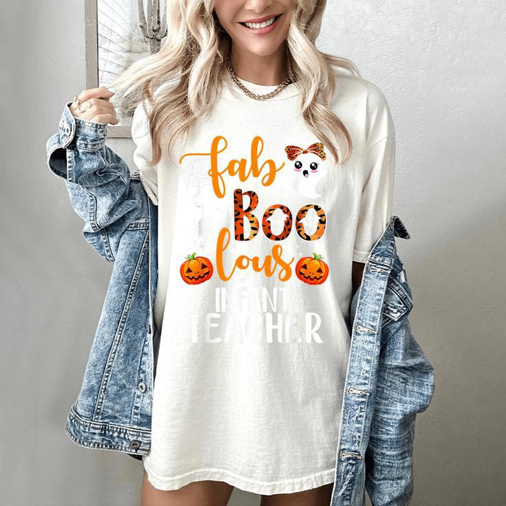 Faboolous INFANT Teacher Halloween Women's Comfort Colors T-Shirt