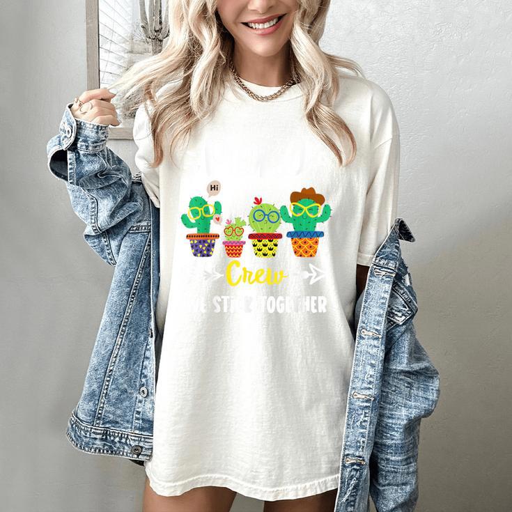 PARA Crew School Cactus Team PARA Teacher Squad For Men Women Kids Women's Comfort Colors T-Shirt