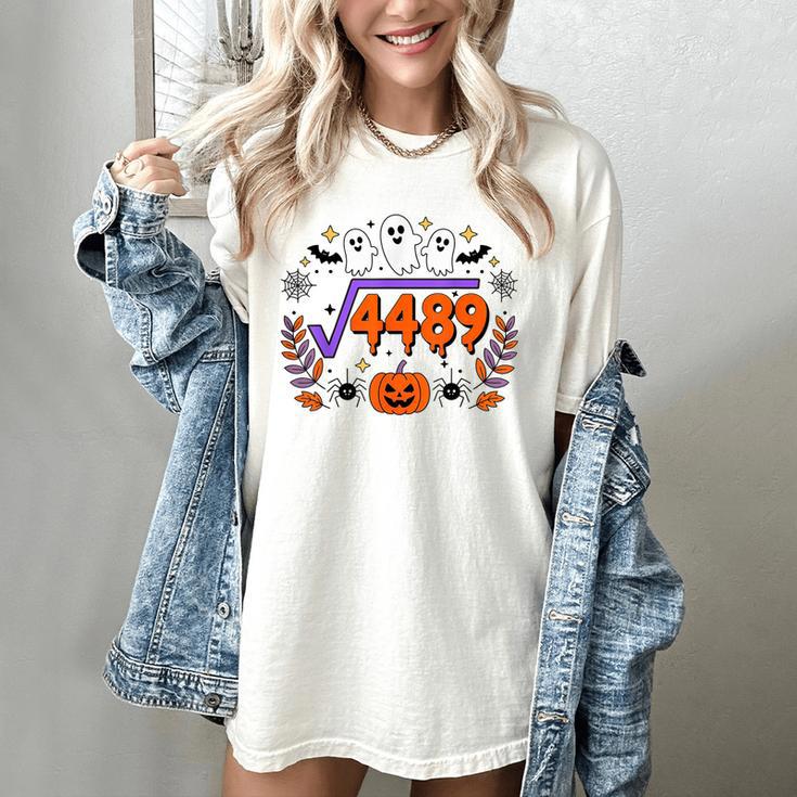 67 Meme Square Root 4489 Teen Six Seven Slang Math Teacher Women's Comfort Colors T-Shirt 67 Meme Square Root 4489 Teen Six Seven Slang Math Teacher Women's Comfort Colors T-Shirt