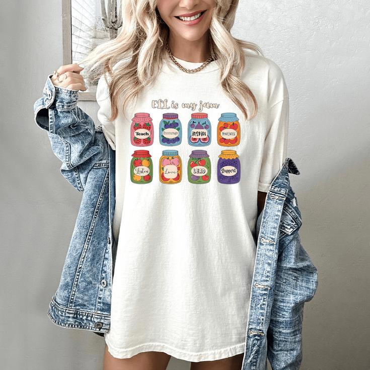 ELL Is My Jam English Language Learner Aide ELL Teacher Women's Comfort Colors T-Shirt ELL Is My Jam English Language Learner Aide ELL Teacher Women's Comfort Colors T-Shirt
