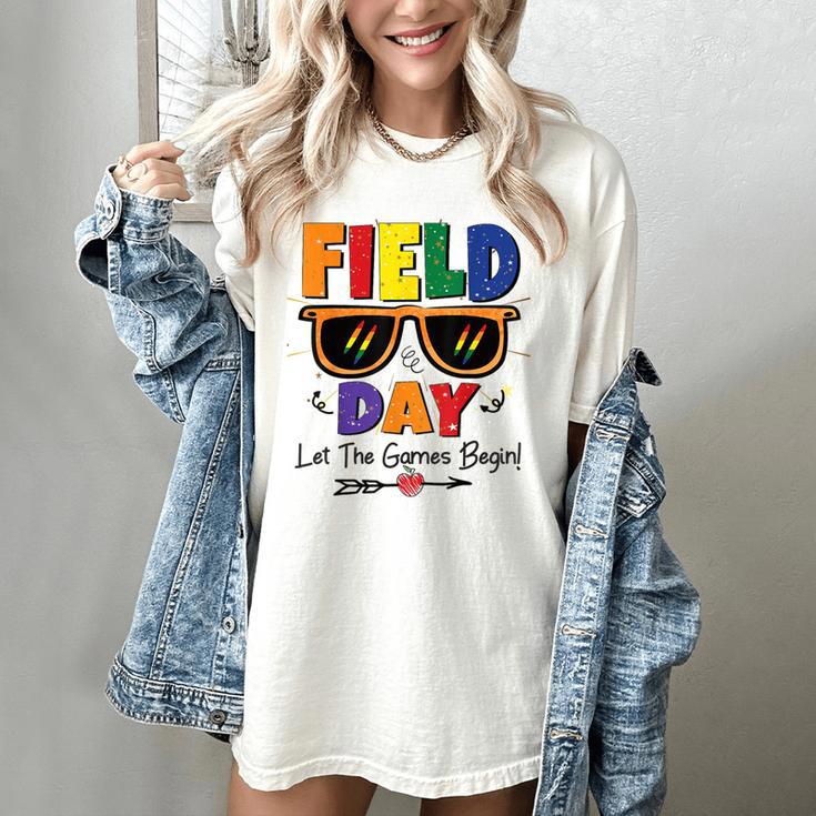Field Day 2025 Let The Games Begin Kids Boys Girls Teachers Women's Comfort Colors T-Shirt Field Day 2025 Let The Games Begin Kids Boys Girls Teachers Women's Comfort Colors T-Shirt