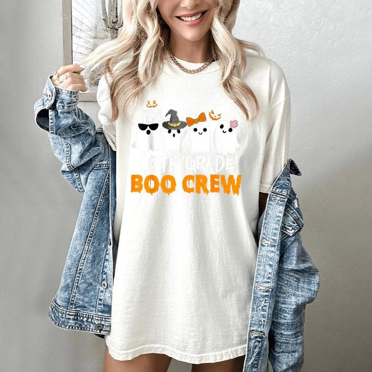 Fifth Grade Boo Crew Halloween Teacher Costume Women's Comfort Colors T-Shirt Fifth Grade Boo Crew Halloween Teacher Costume Women's Comfort Colors T-Shirt