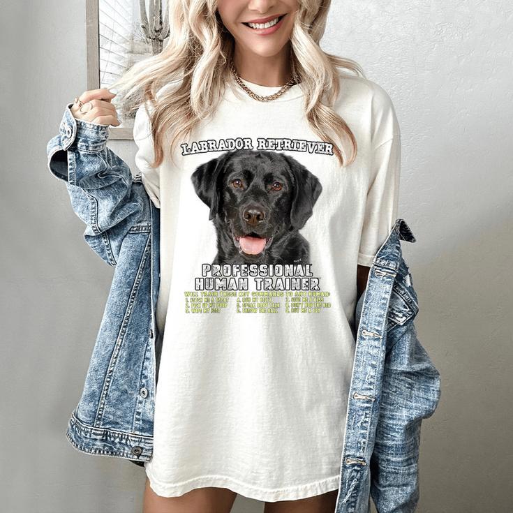 Labrador Retriever Lab Professional Human Trainer Women's Comfort Colors T-Shirt